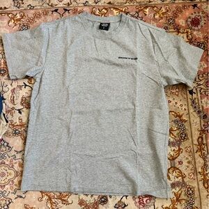 Minted New York L Heather Gray Minimal Logo Crewneck Tee